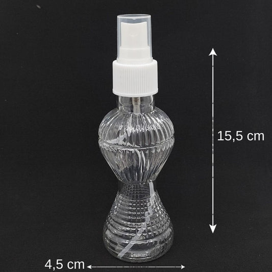 100 cc Pet İnce Bel Şişe - Sprey Başlık