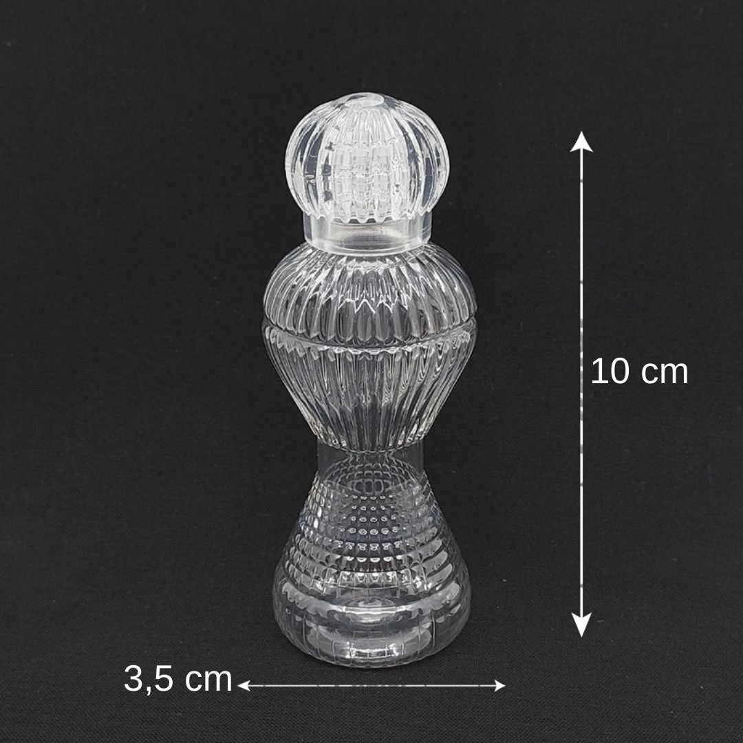 50 cc Pet İnce Bel Şişe - Damla Kapak