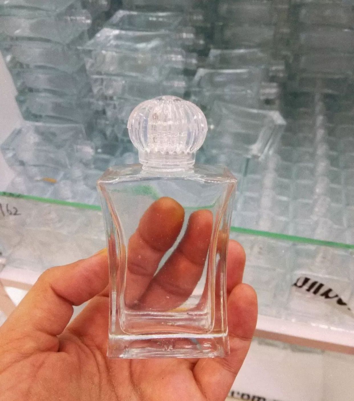 Dikdörtgen Cam Şişe