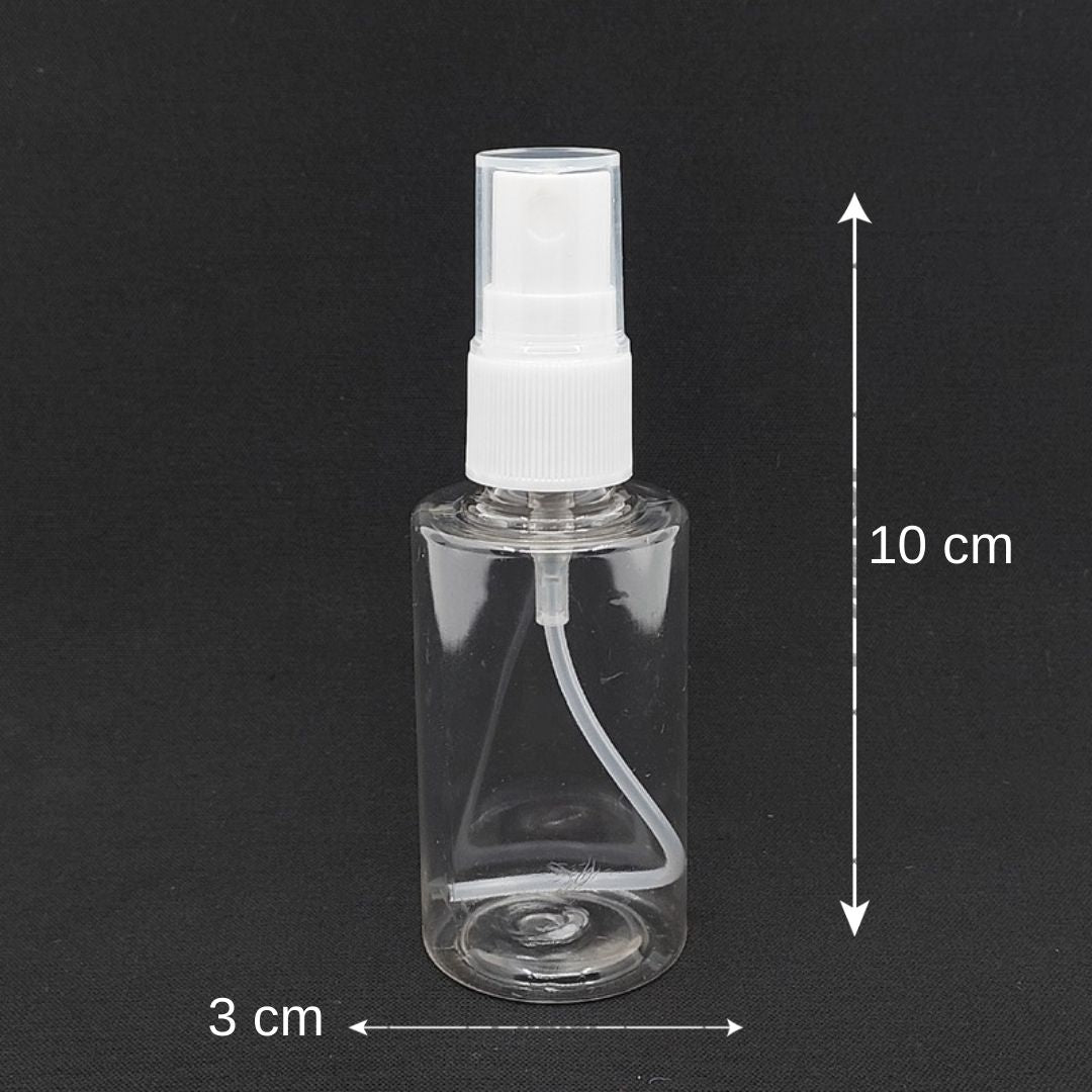 50 cc Pet Silindir Şişe - Sprey Başlık