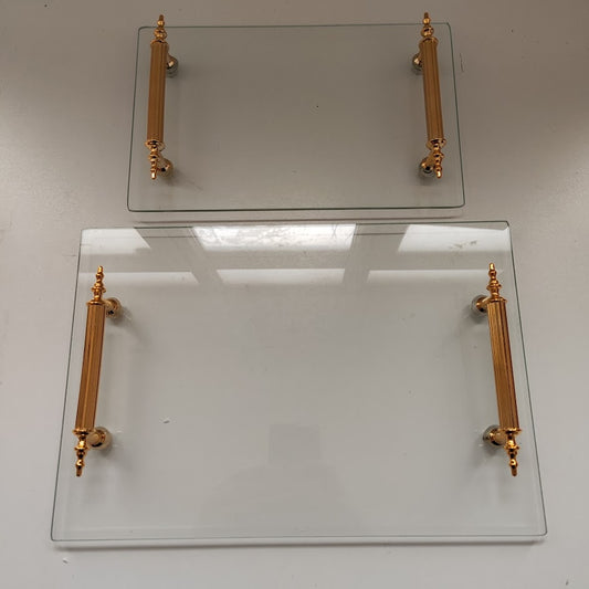 Şeffaf Cam Nişan Tepsisi Hayal Kulp