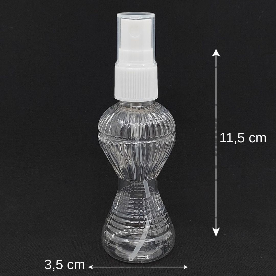 50 cc Pet İnce Bel Şişe - Sprey Başlık