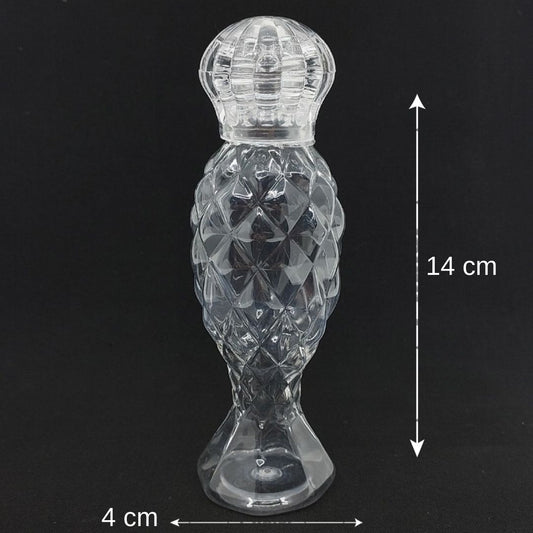 100 cc Pet Balıksırtı Şişe - Damla Kapak