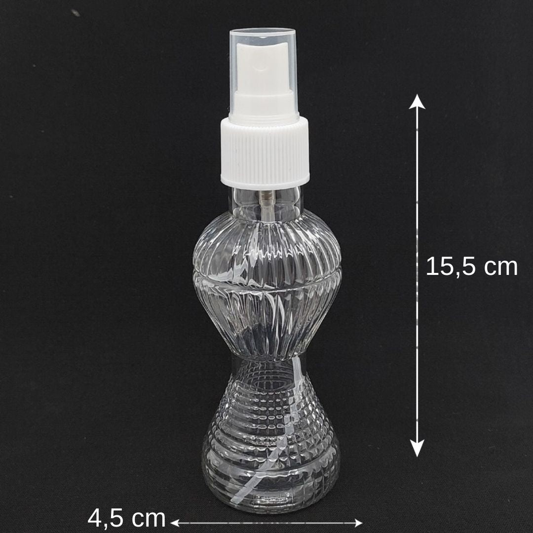 100 cc Pet İnce Bel Şişe - Sprey Başlık