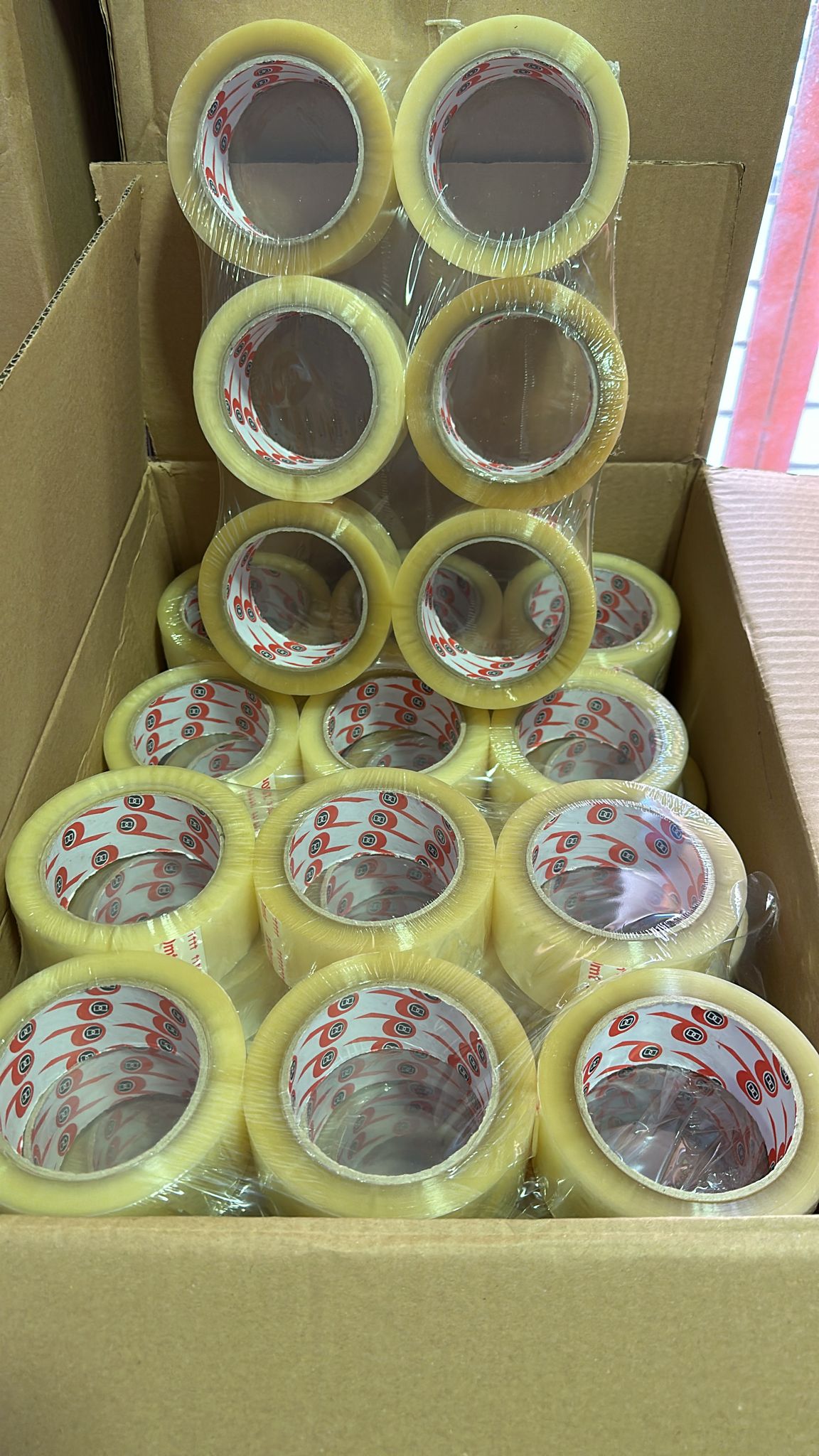 Şeffaf bant 40*100 metre hotmelt