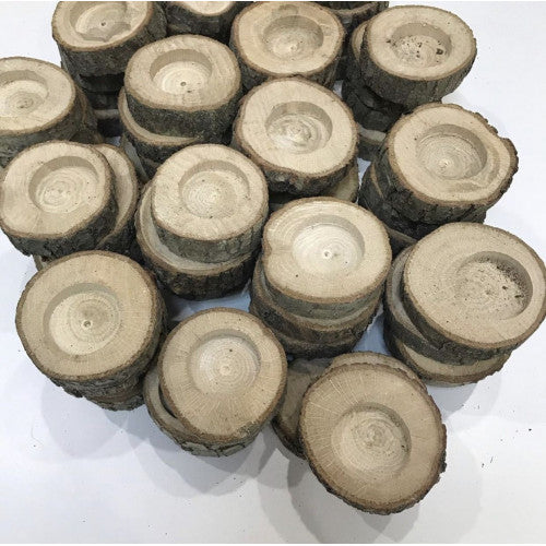 Doğal Kütük Mumluk