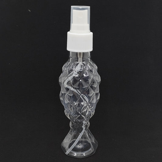 100 cc Pet Balıksırtı Şişe - Sprey Başlık