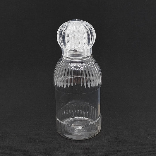 50 cc Pet Çizgili Silindir Şişe - Damla Kapak