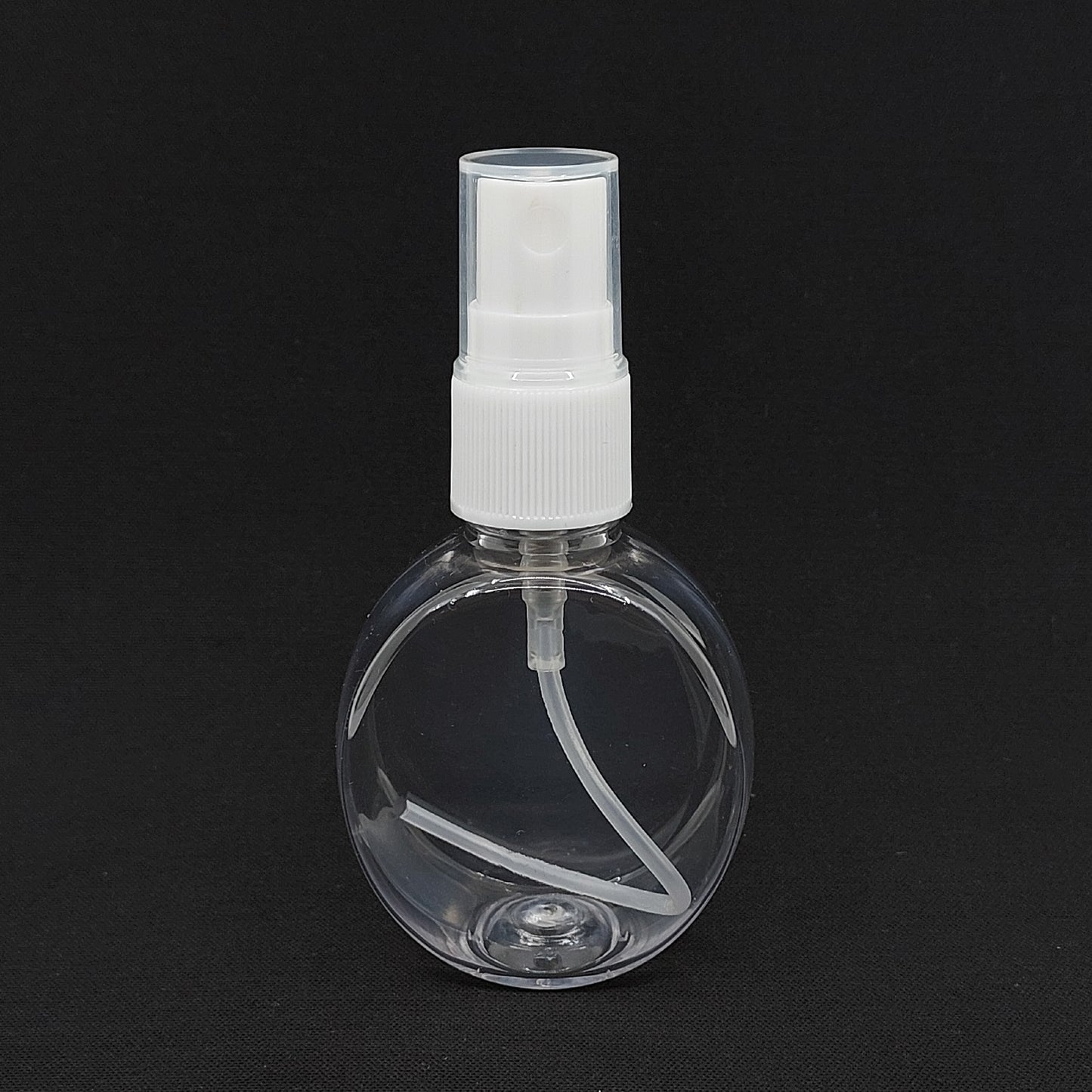 50 cc Pet Yuvarlak Şişe - Sprey Başlık