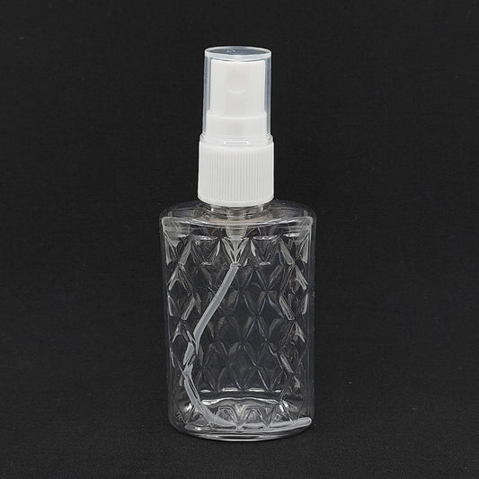 50 cc Pet Baklava Desenli Şişe - Sprey Başlık