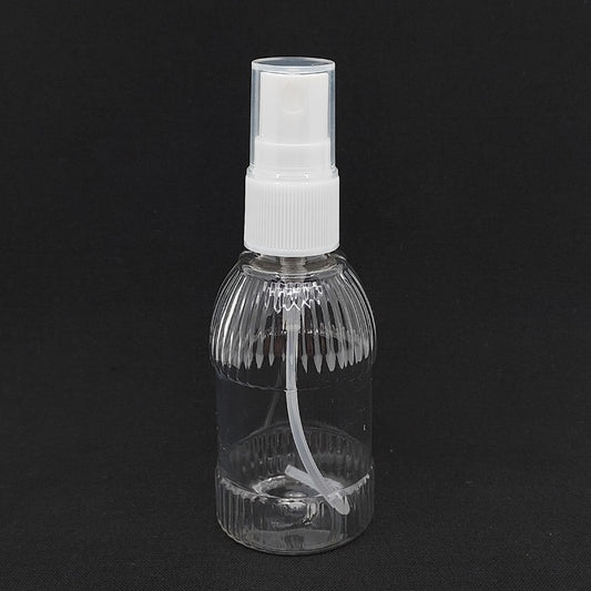 50 cc Pet Çizgili Silindir Şişe - Sprey Başlık