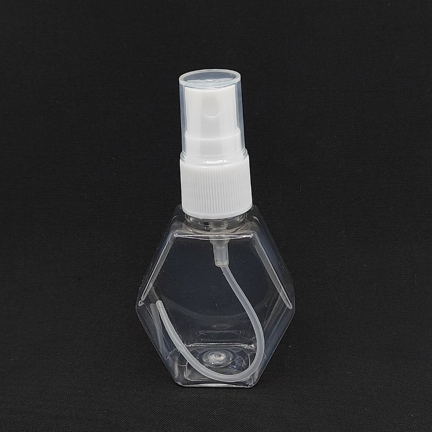50 cc Pet Altıgen Şişe - Sprey Başlık